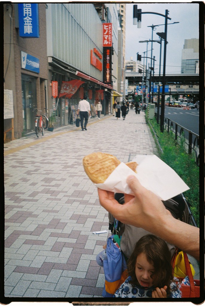 5 favourite things to do in Tokyo with children Taiyaki Nakameguro 