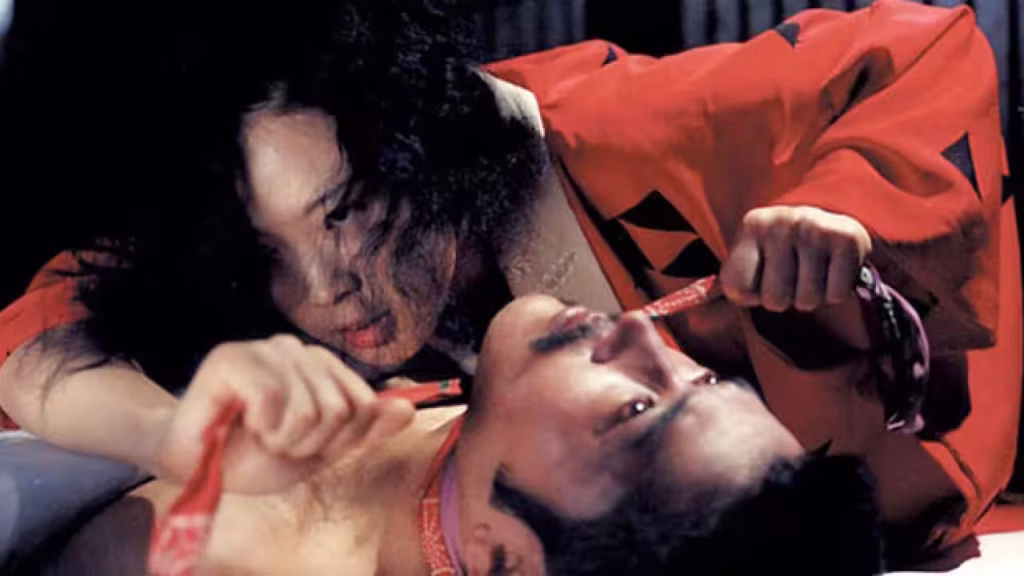 Still from In the Realm of the Senses by Nagisa Oshima, a classic Tokyo cinema film
